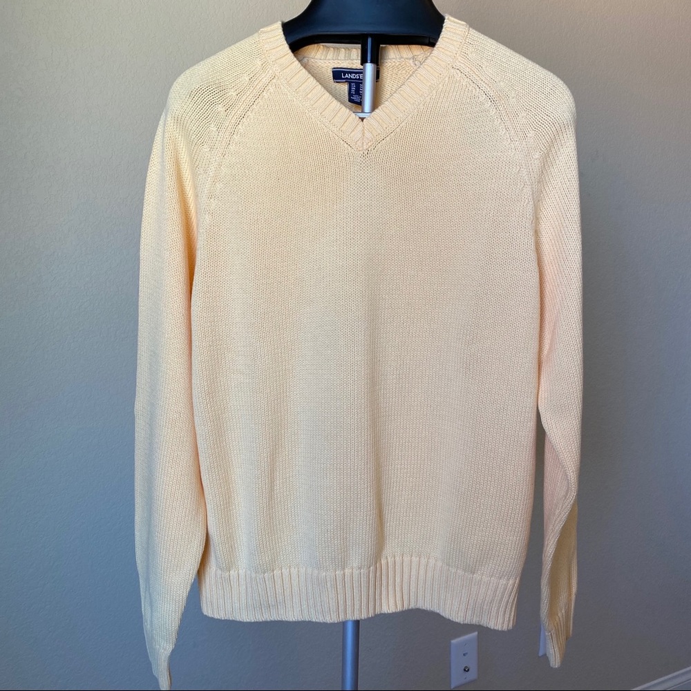 Men’s Lands’ End Sweater Medium